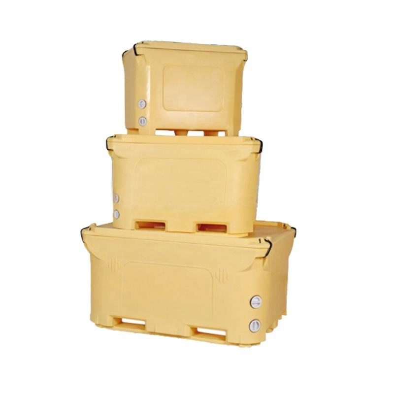 Commercial rotomolded cooler bin