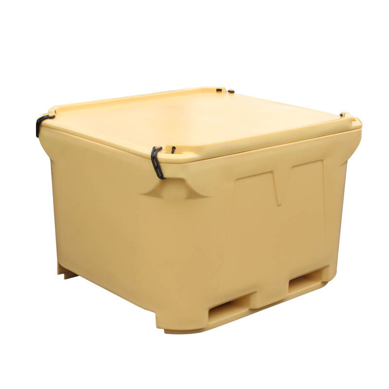 Seafood transport cooler container