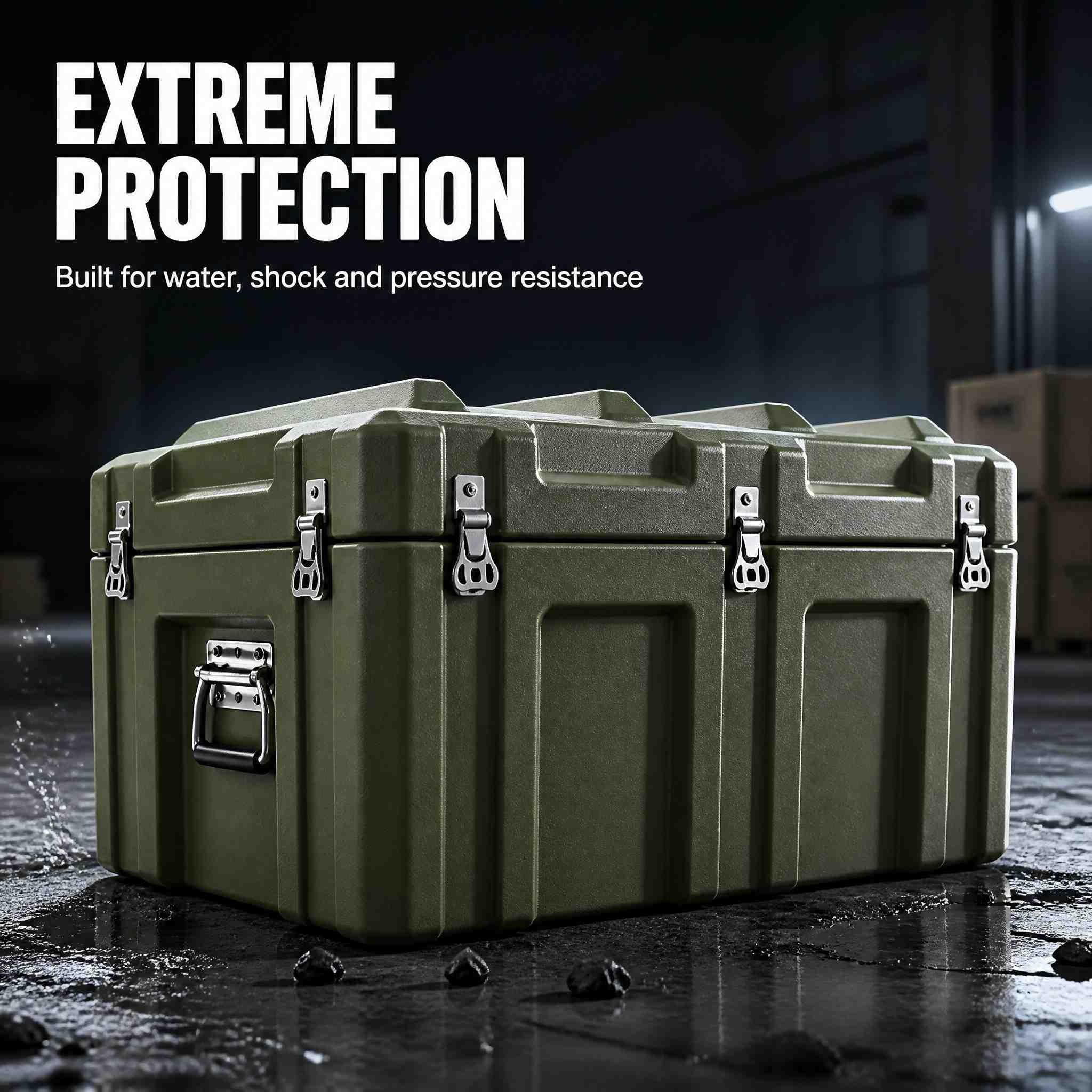 Heavy Duty Plastic Cargo Case