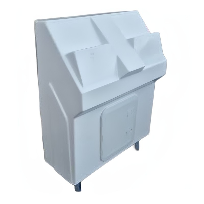HDPE Marine Steering Station For Fishing And Pontoon Boat With Flat Panel