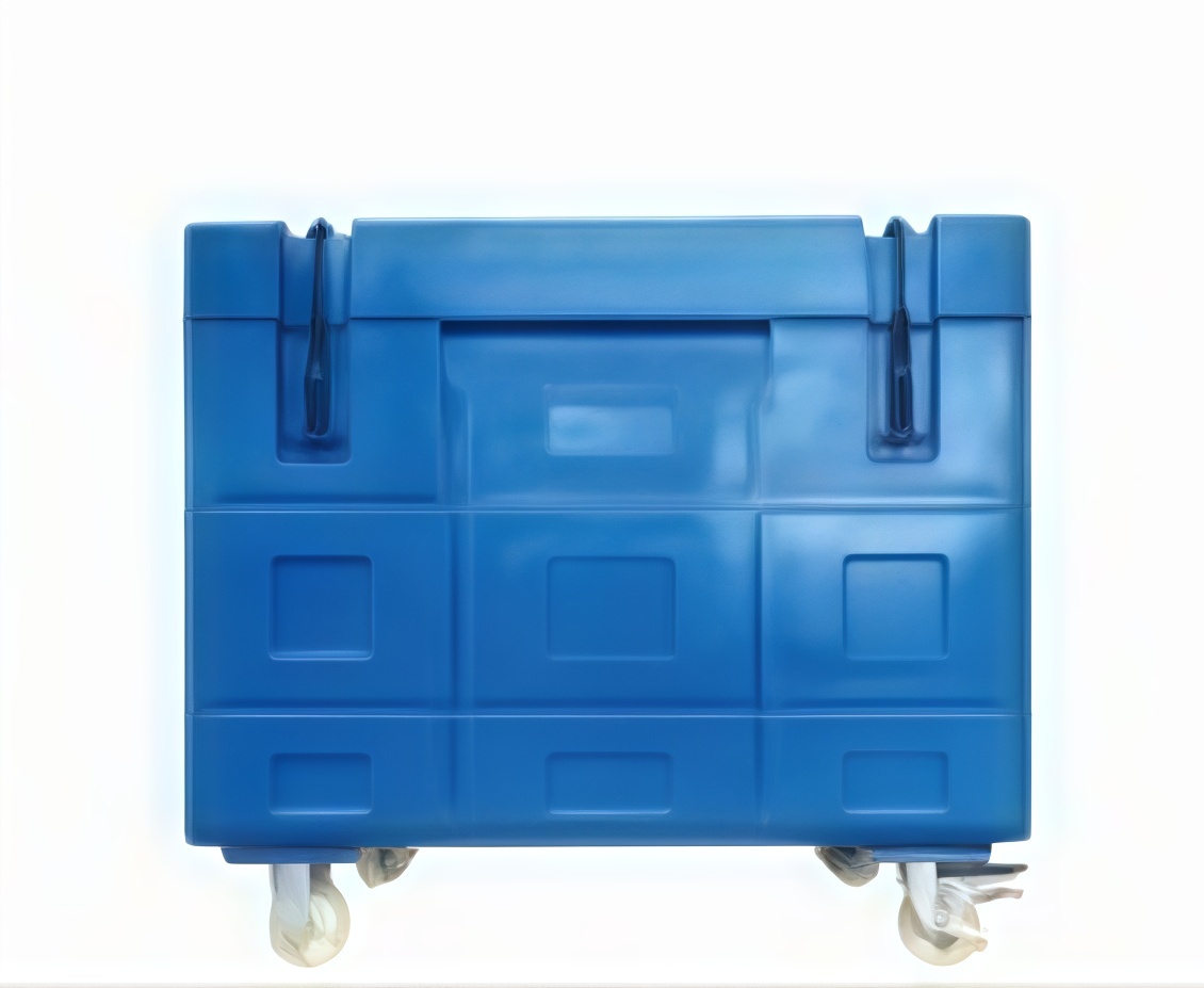 Wheeled Rotomolded Seafood Cooler Box