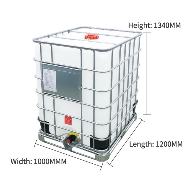 Leak Proof Secure Discharge Tote Tank